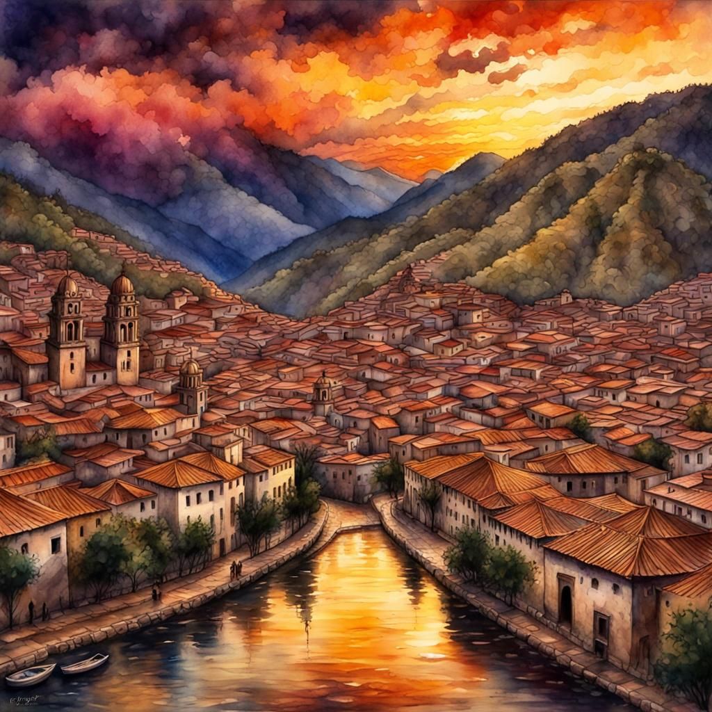 Cuzco sunset