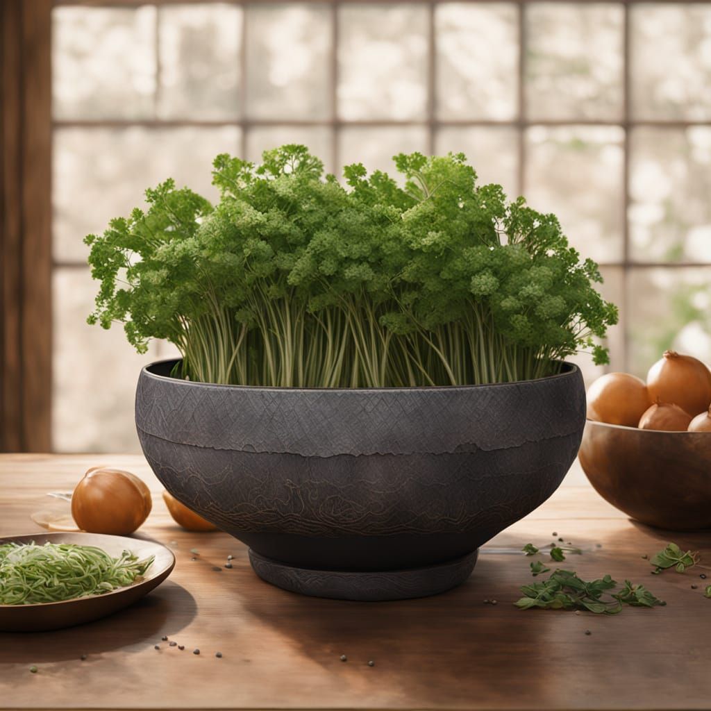 Realistic Caldo de Feijão in Rustic Bowl