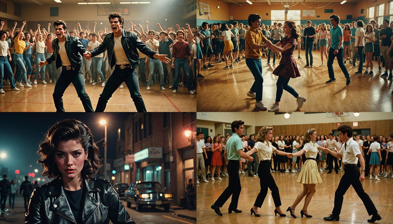 Grease: Cinematic Film Still in 35mm