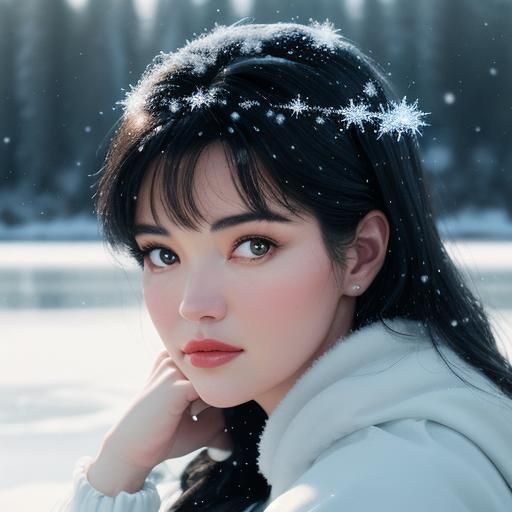 Phoebe Cates as Snow White Cinematic Portrait