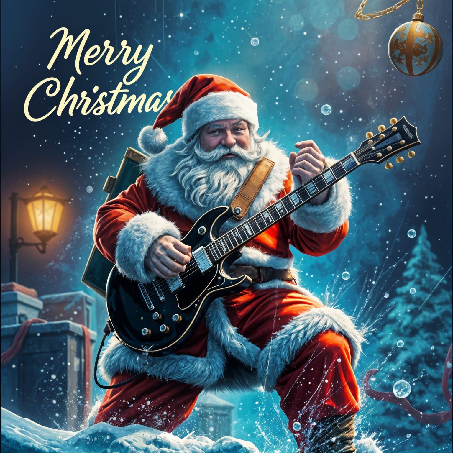 Rock Music Merry Christmas