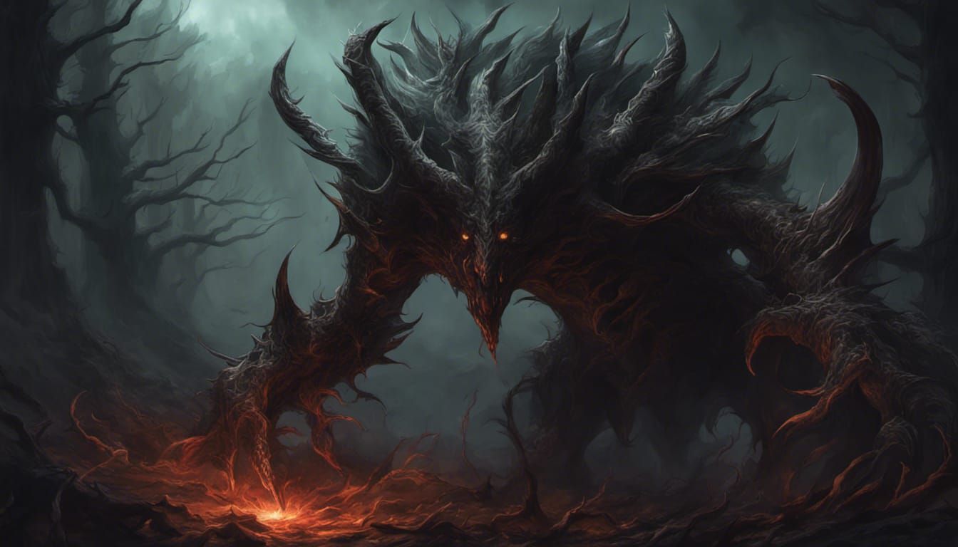 Thorn black troll
