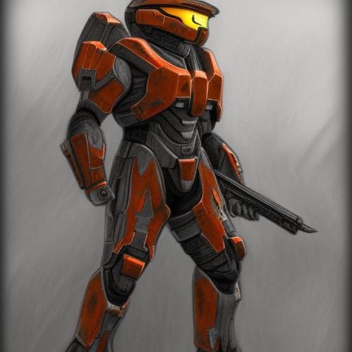 HALO spartan concept art