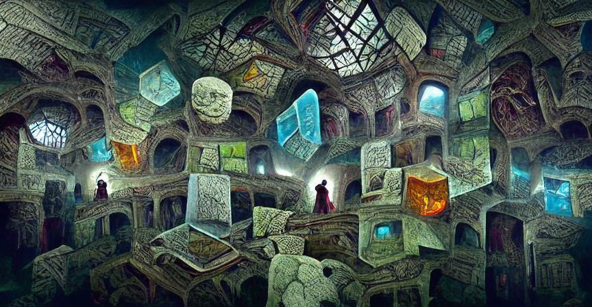 Sorcerers Council Building Golem in Fantasy Academy