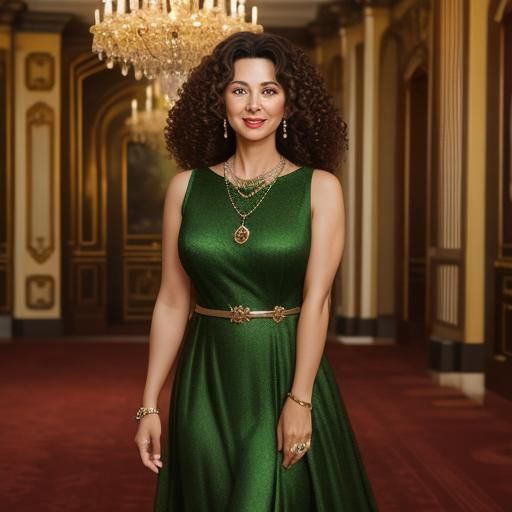 Lady Green from Cluedo - Alternate Version