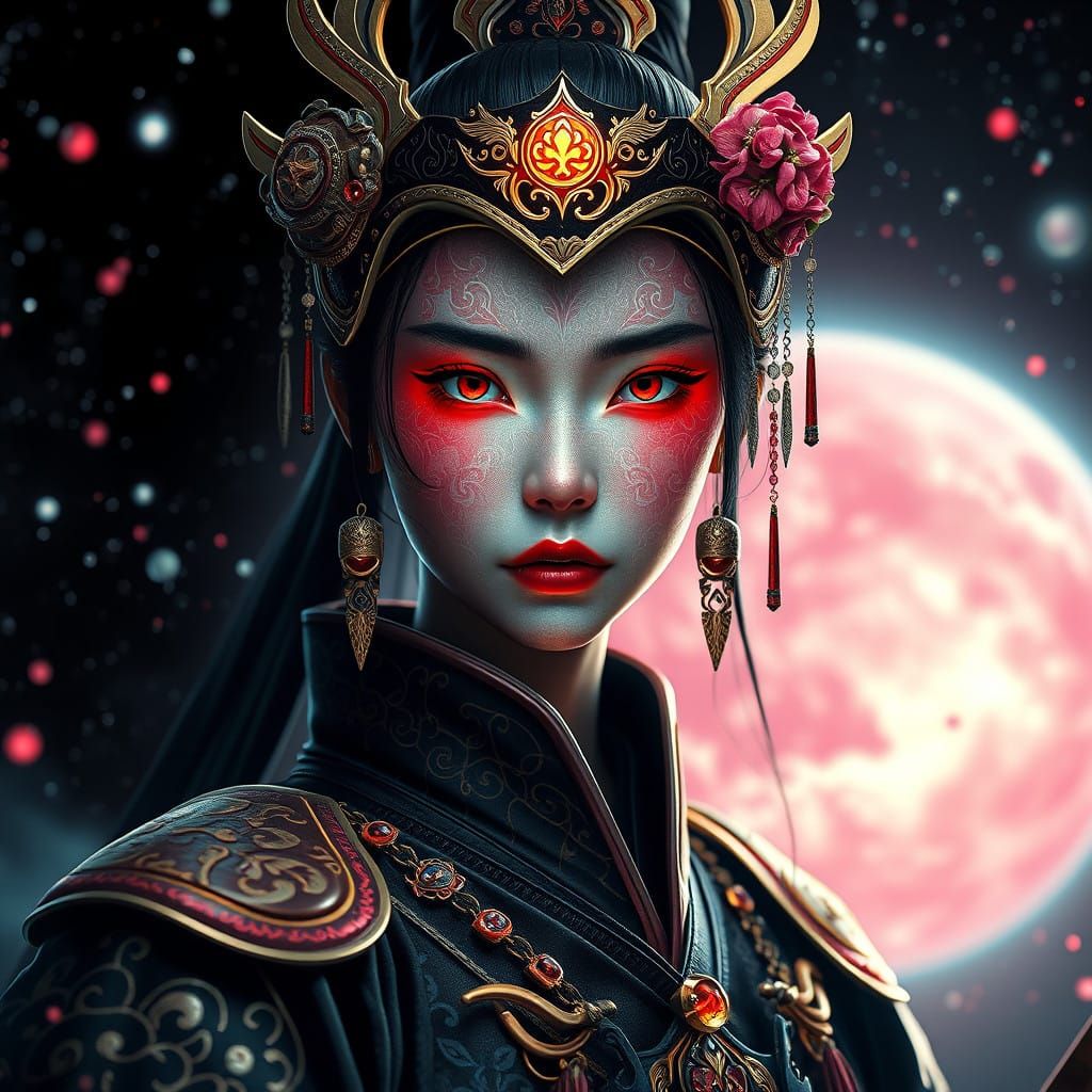 Ethereal Warrior of the Cosmos