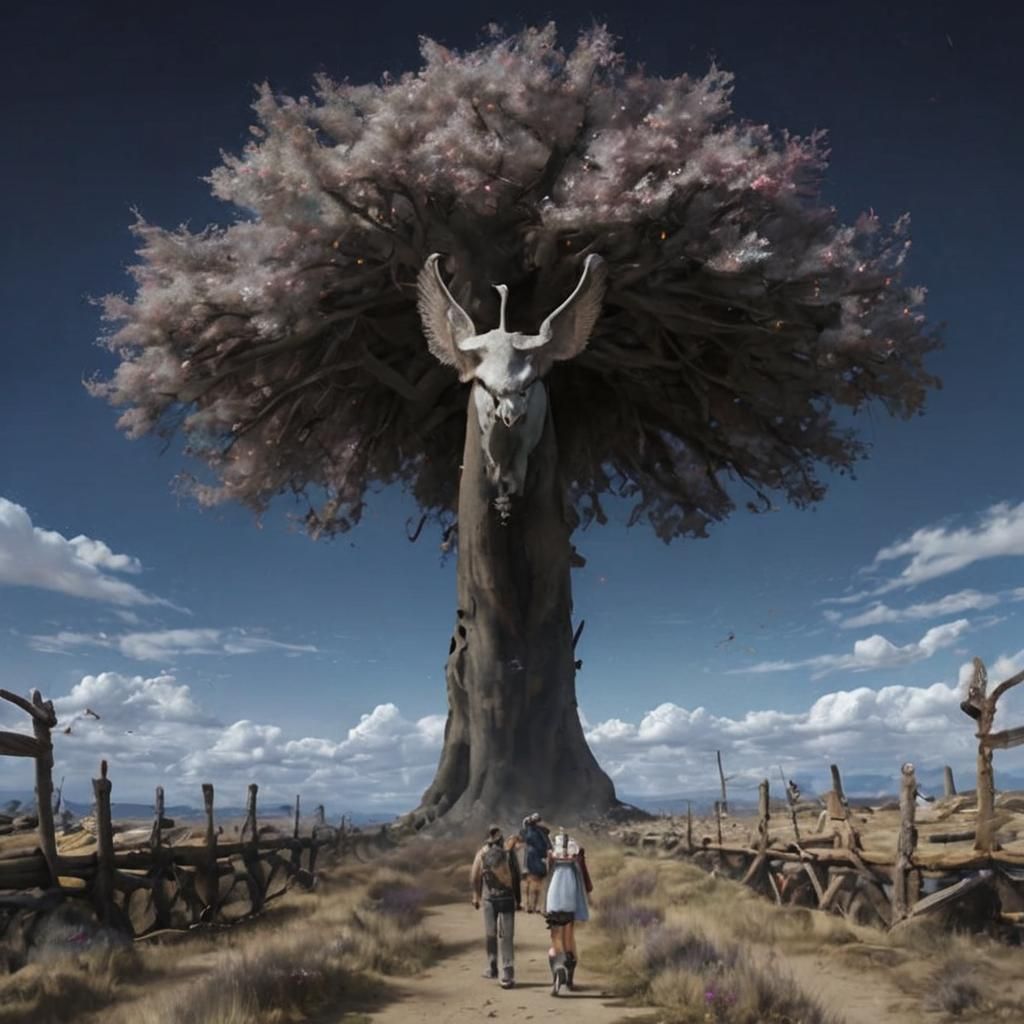 Abstract Aesthetics in an AI-Generated Image