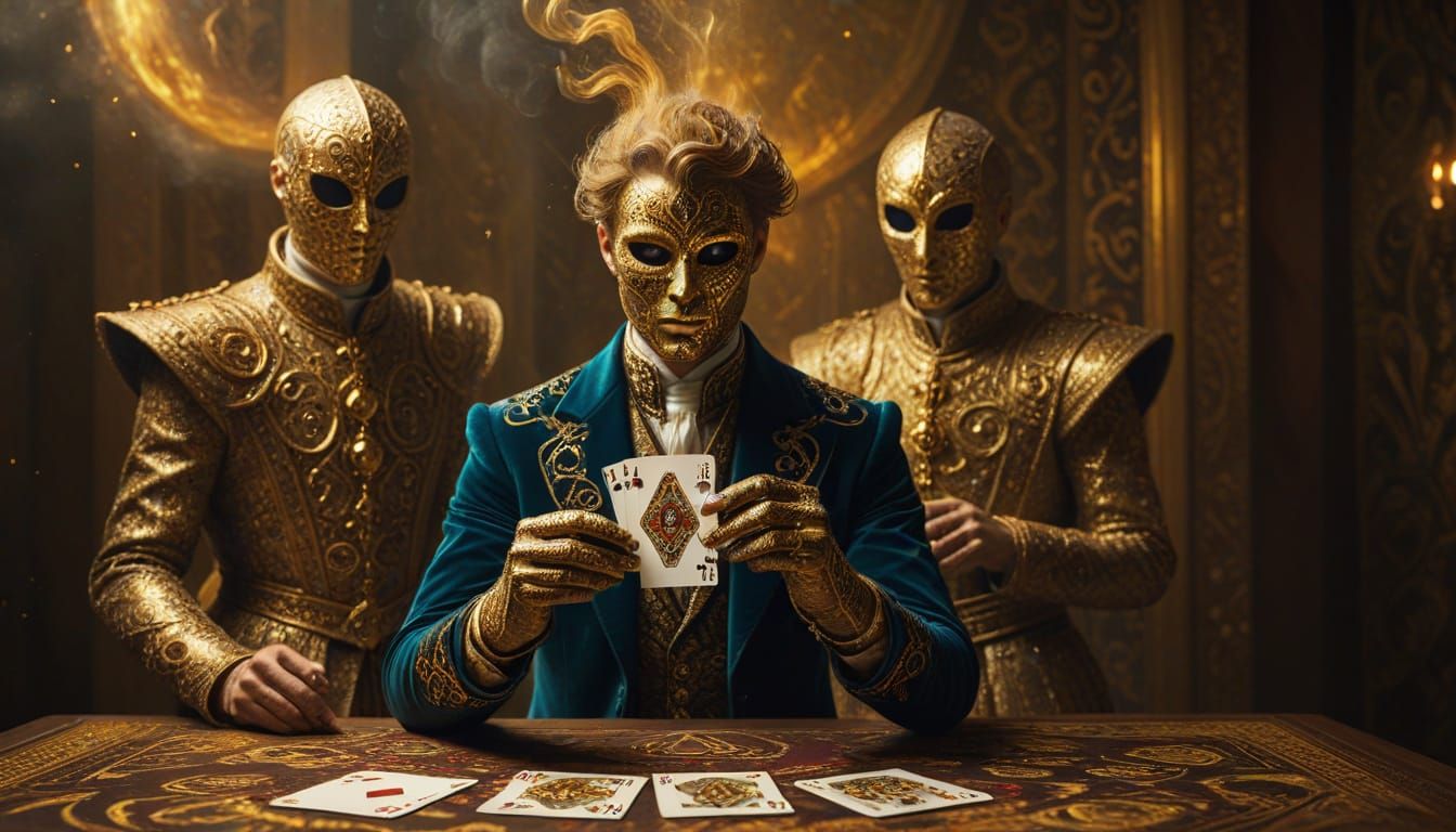 Renaissance Fantasy Characters Emerge From Magical Playing C...