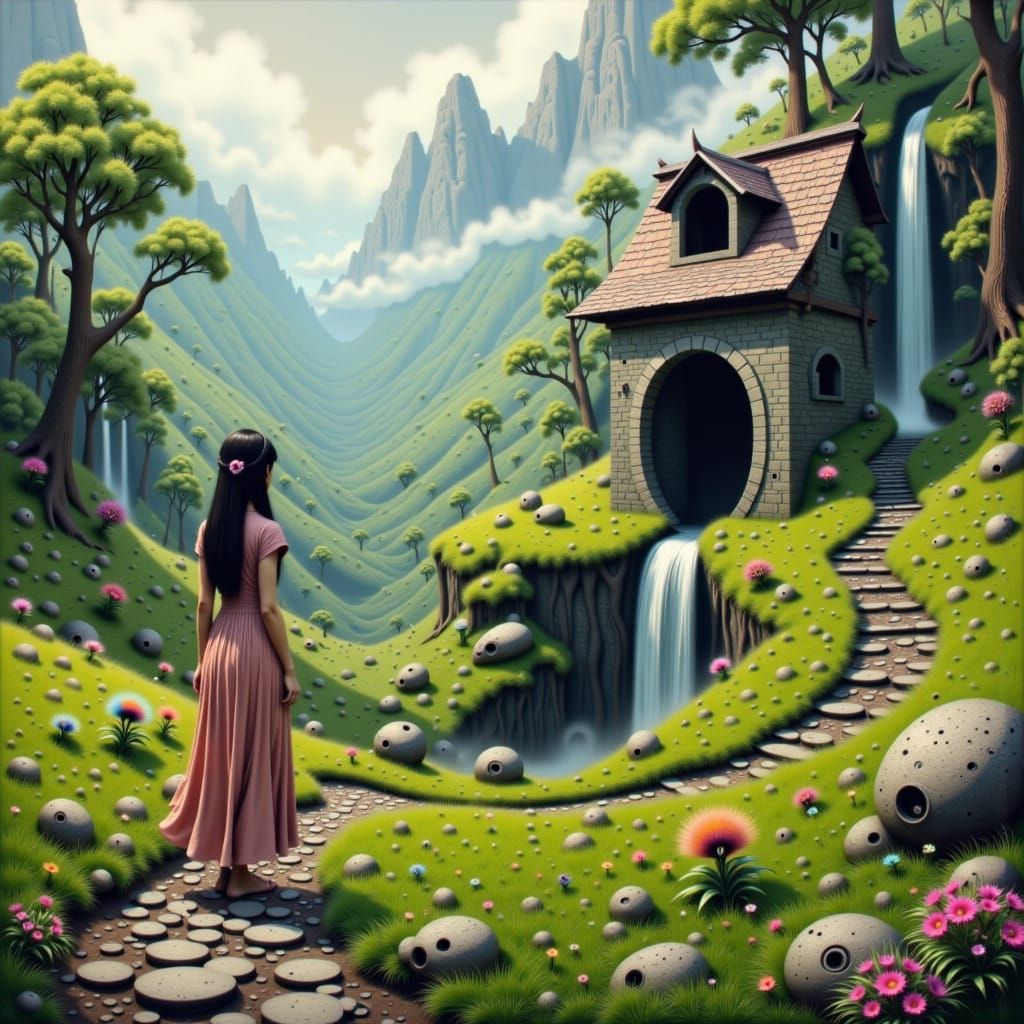 Prehistoric Fantasy World Discovered in Ancient Stone Well