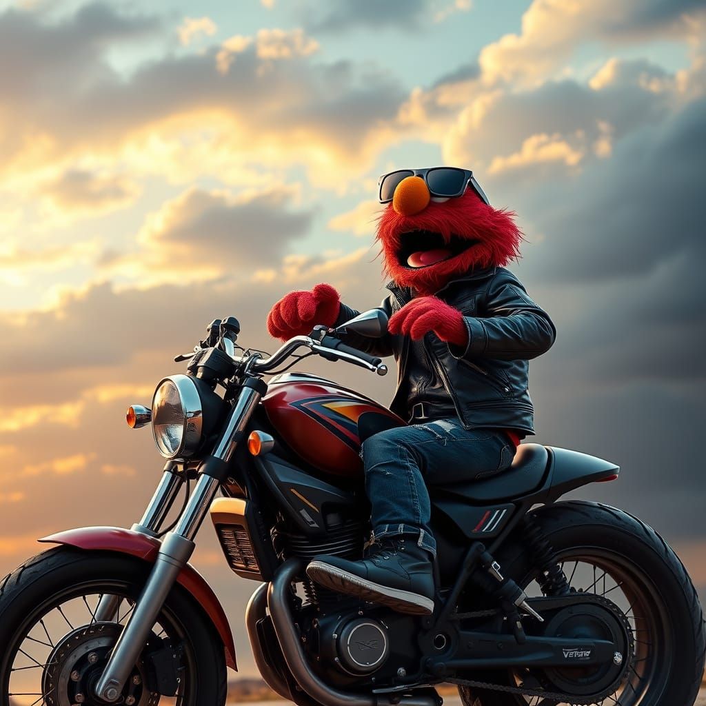 A visually striking and conceptual image of the beloved Sesa...