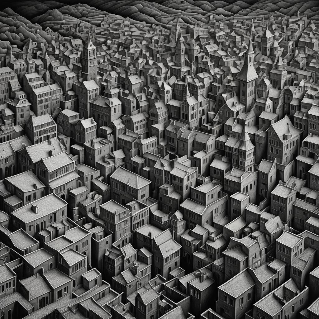 Surreal Blackness: An Infinite Geometric Dreamscape