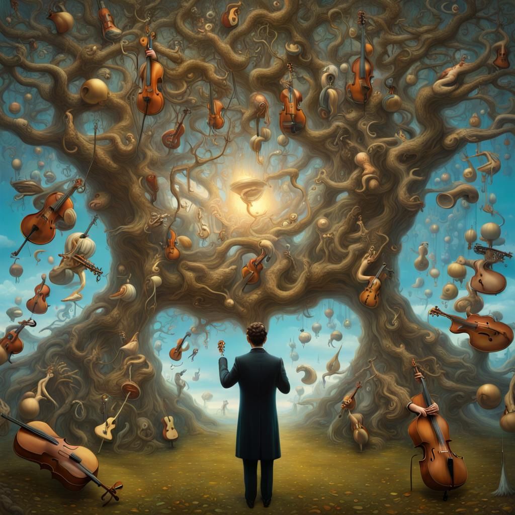 AI Sings in Tree Language: Hyperrealist Surrealism