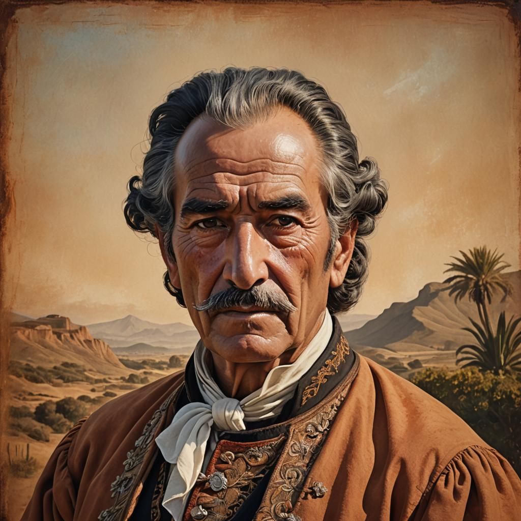 Spanish Colonial Portrait of José Ignacio Aguirre