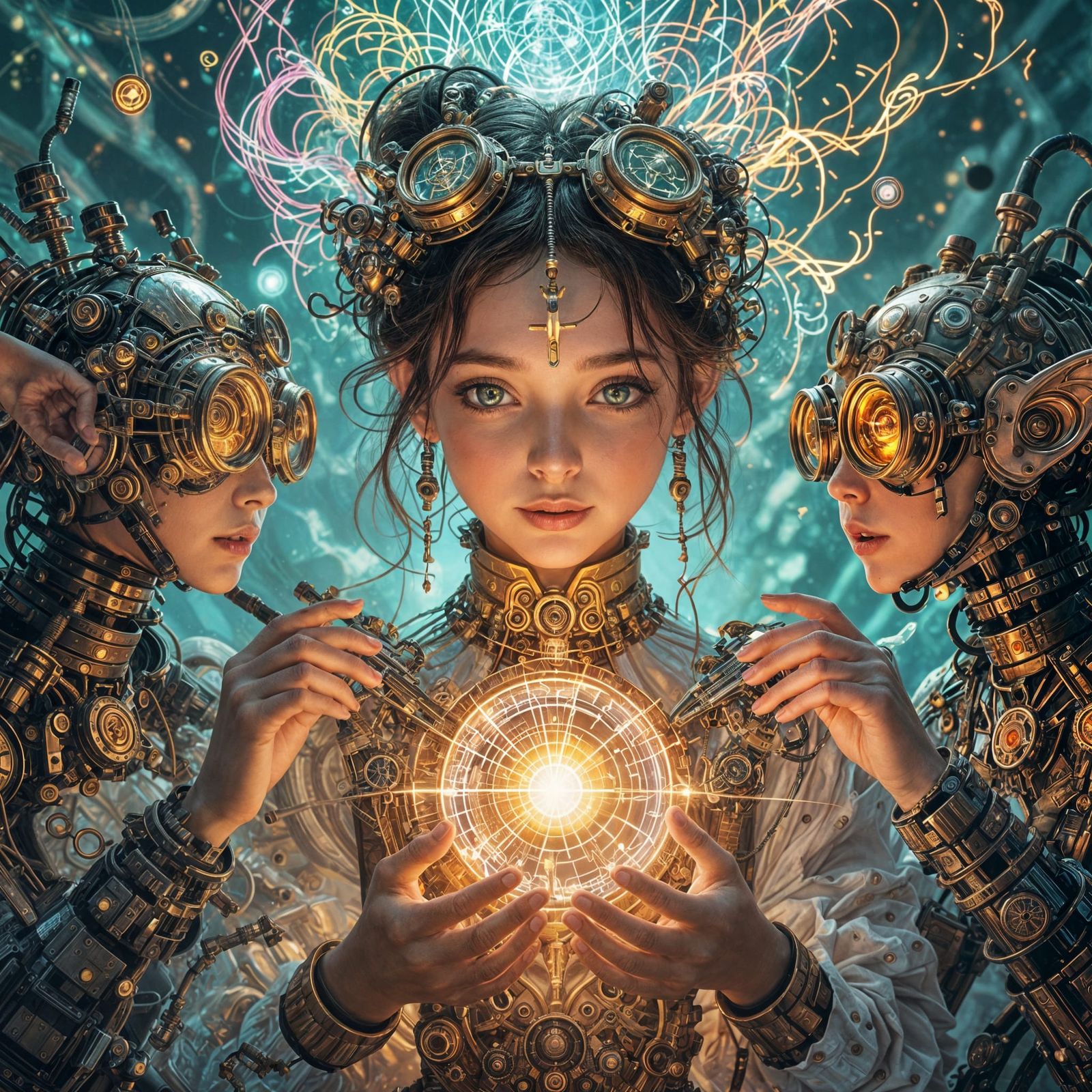 Machine Elves Tinker with Psychedelic Energy