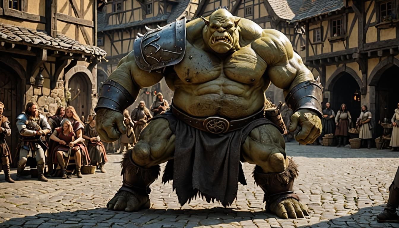 80s dark fantasy movie. Live-Action. Screenshot. Creature design by Jim Henson. Movie scene. Movie frame. Photography. S...