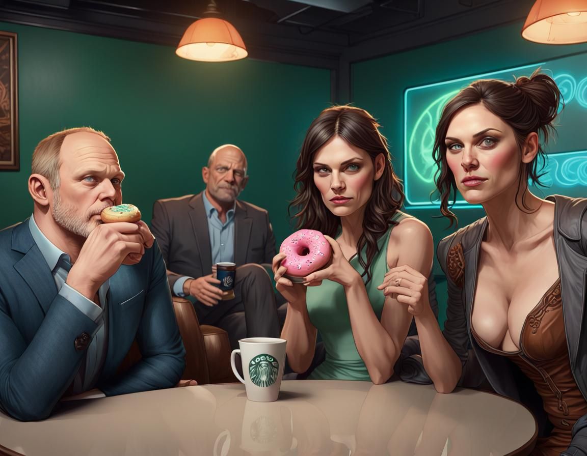 Green Room Portrait in Artgerm Style