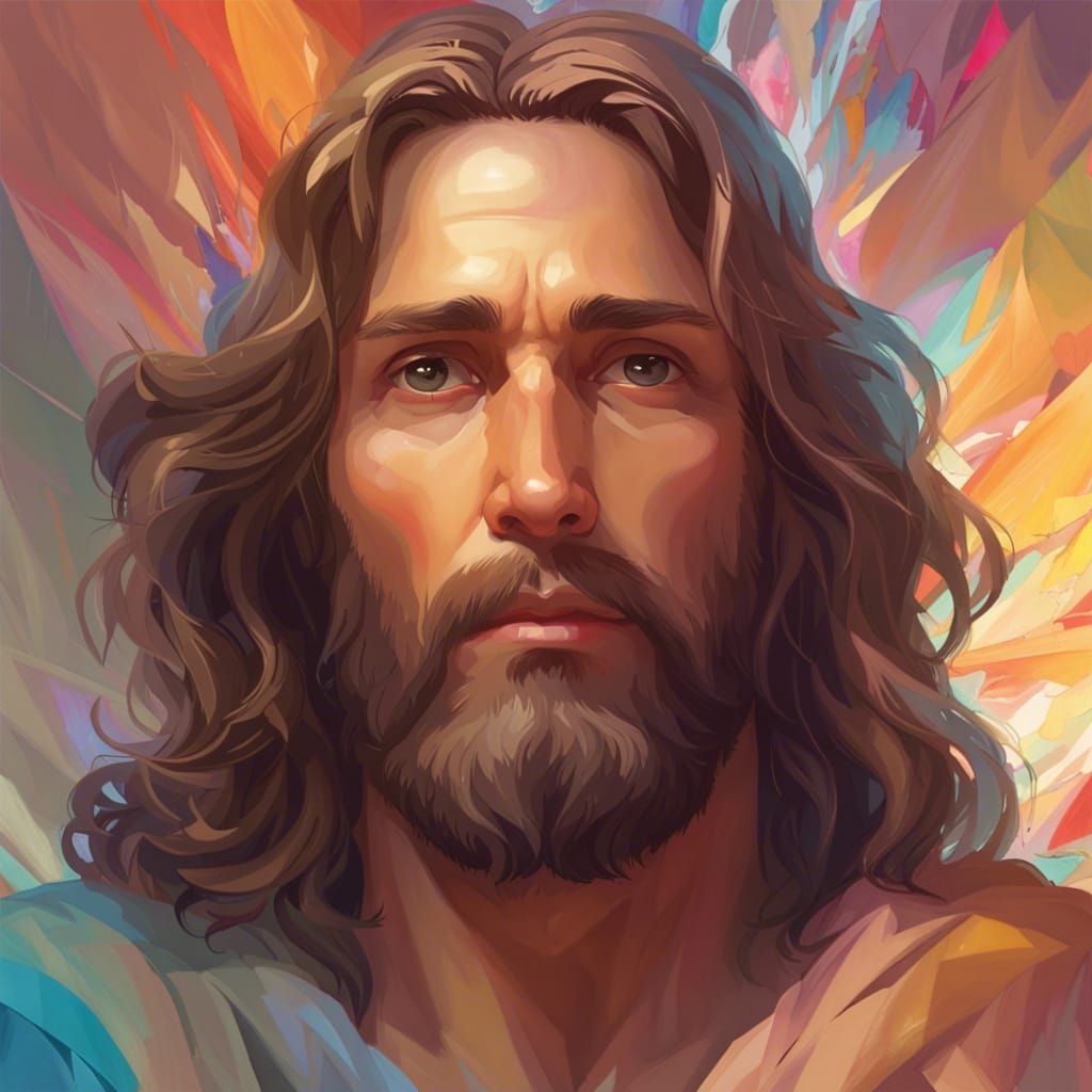 Hyperrealistic Portrait of Jesus Christ