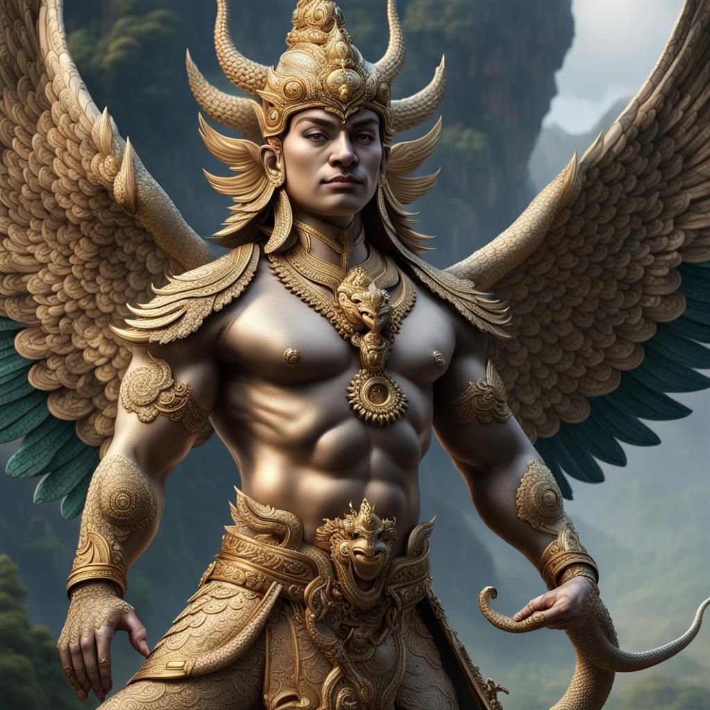 Garuda on Vishnu Mountain: Thai Macro Photography