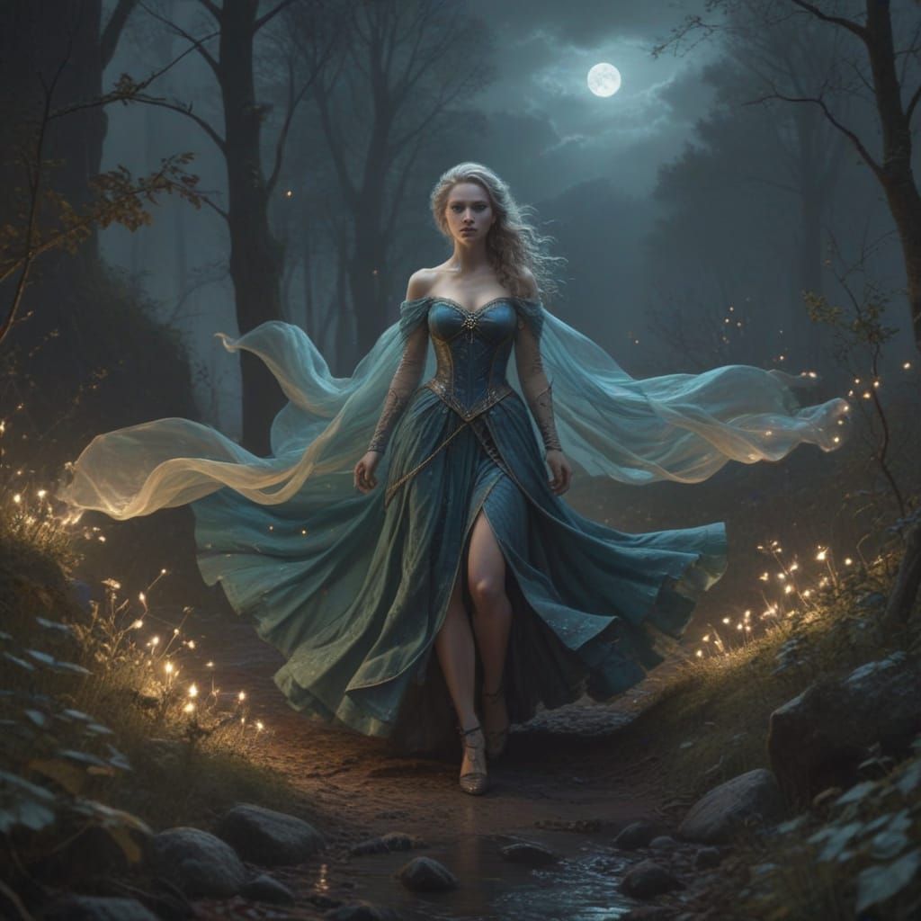 Cosmic Radiance in Ethereal Splendor