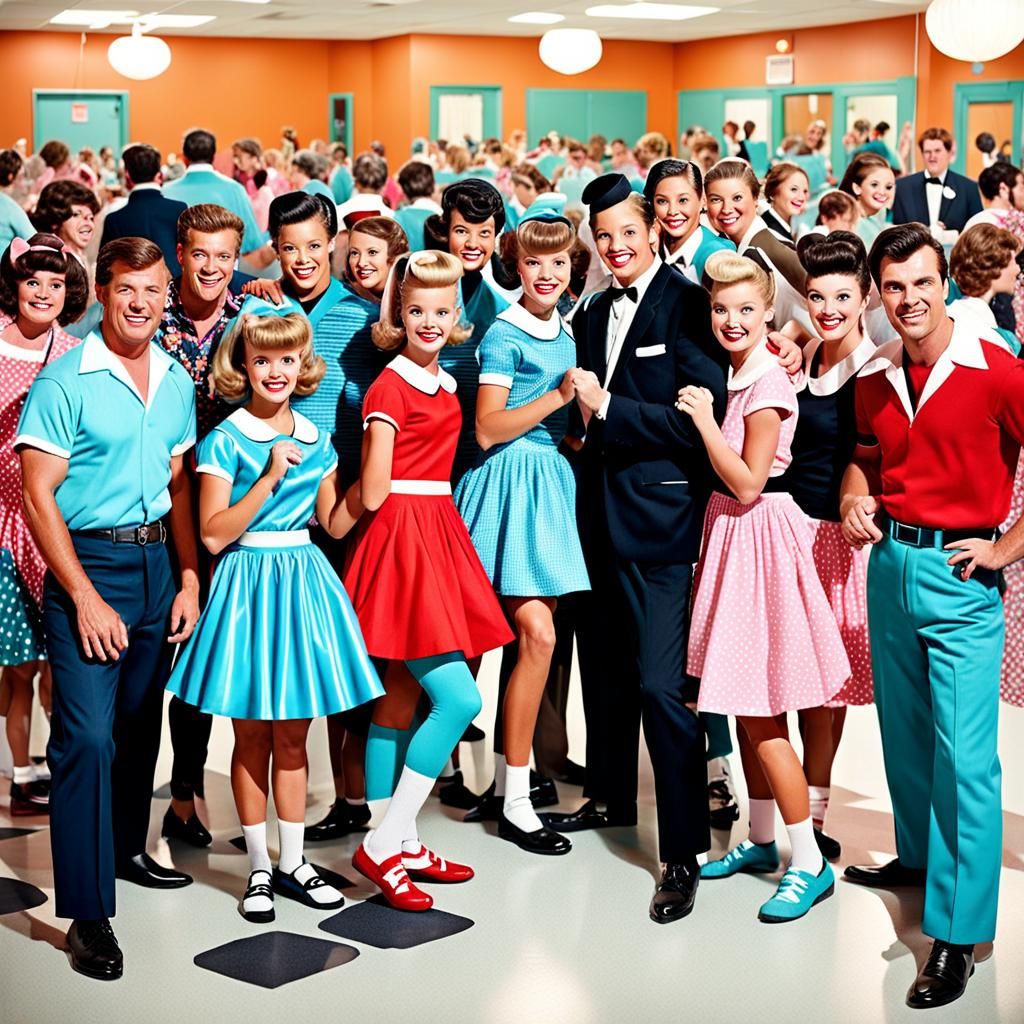 1960s Sock Hop Costume Party
