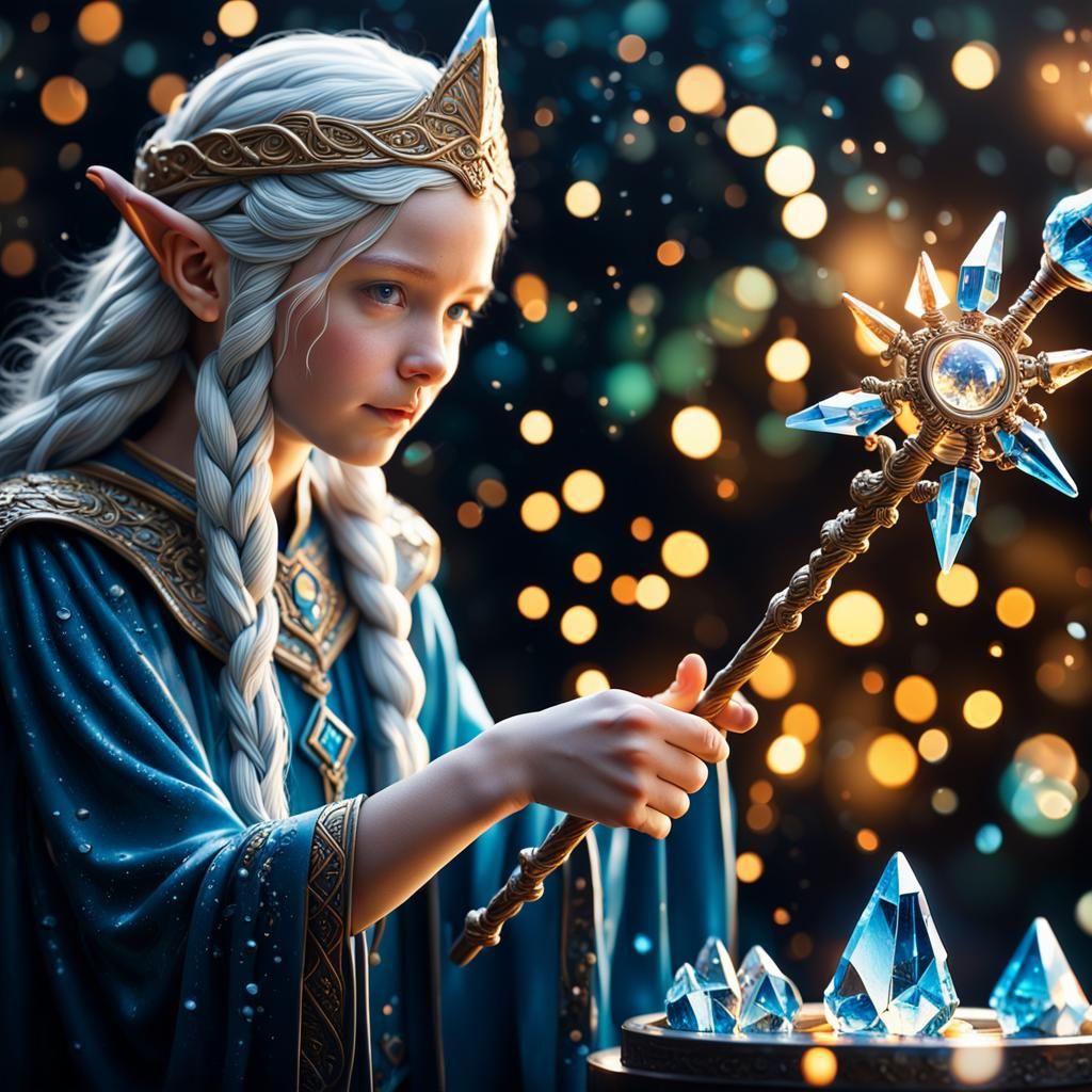 In the class of elven magic✨