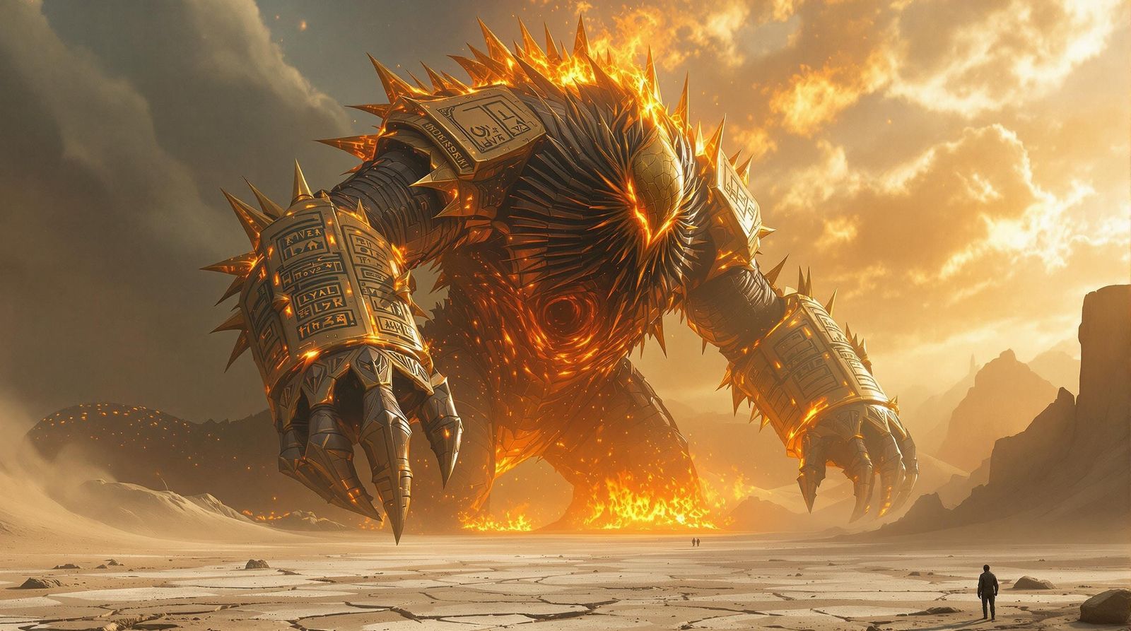 A Colossal Desert Monster Rises