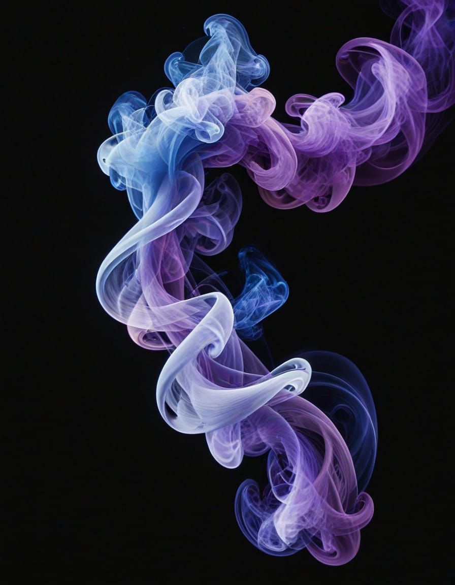 Surreal Smoke Trails in Photorealistic Detail