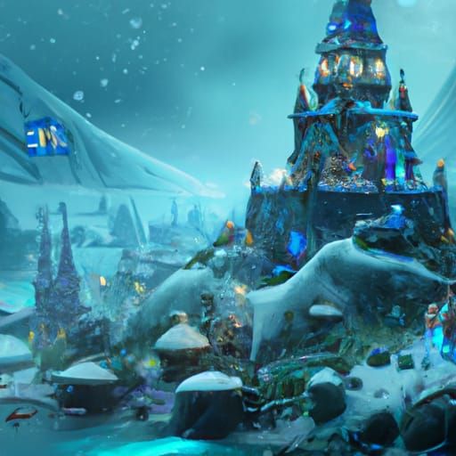 Fantastical Russia: Detailed Matte Painting in Deep Color