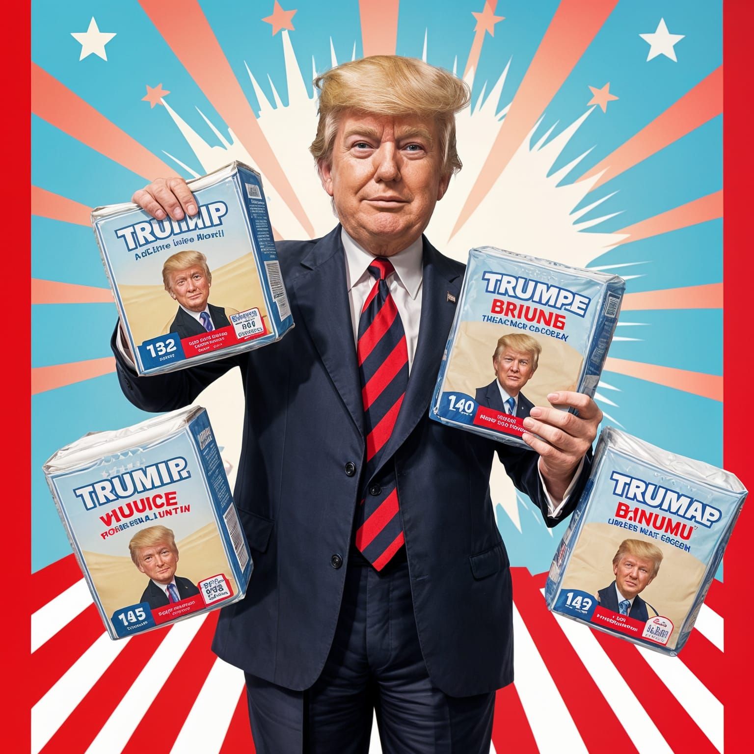 Donald Trump Designs Fashionable Adult Diapers with Personal...