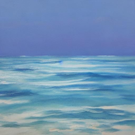 AI Generated Image of an Ocean
