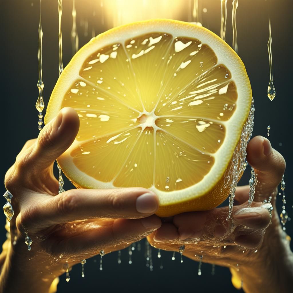 Diamond Lemon: A Maximalist Digital Painting