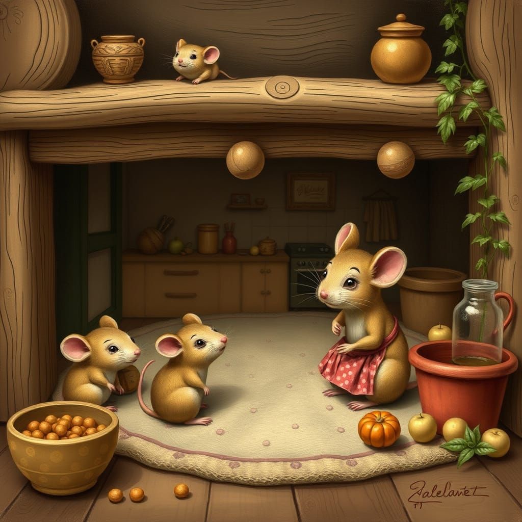 Simplified Mouse Home in a Clean Environment
