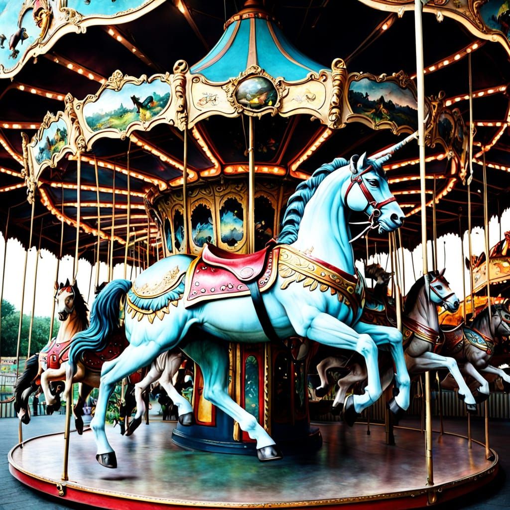 Mythical Creatures Carousel Ride
