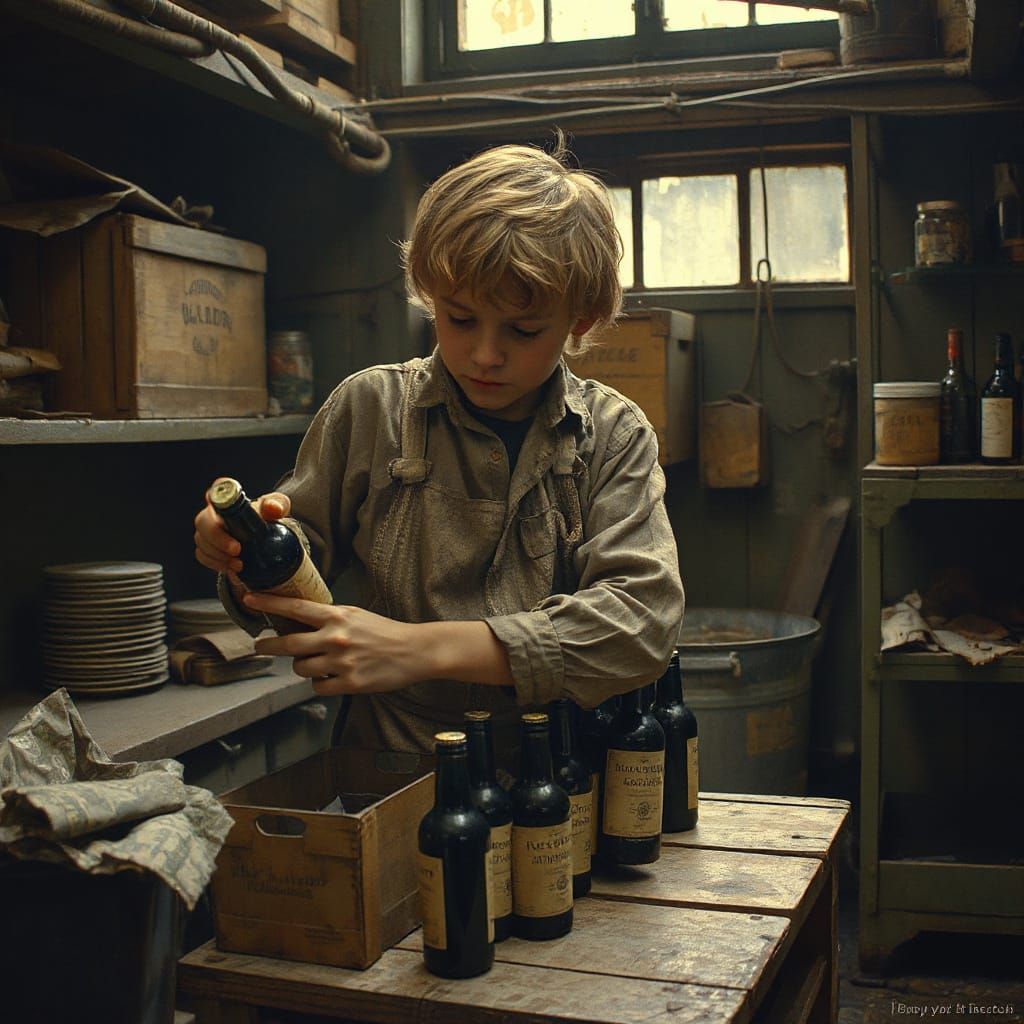 David Copperfield's Shoeblacking Factory: Rockwell-Inspired ...