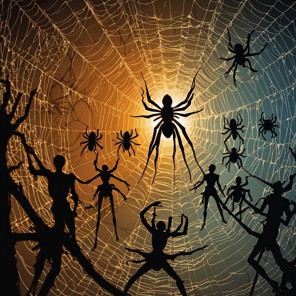 Halloween Photogram in the Style of Man Ray