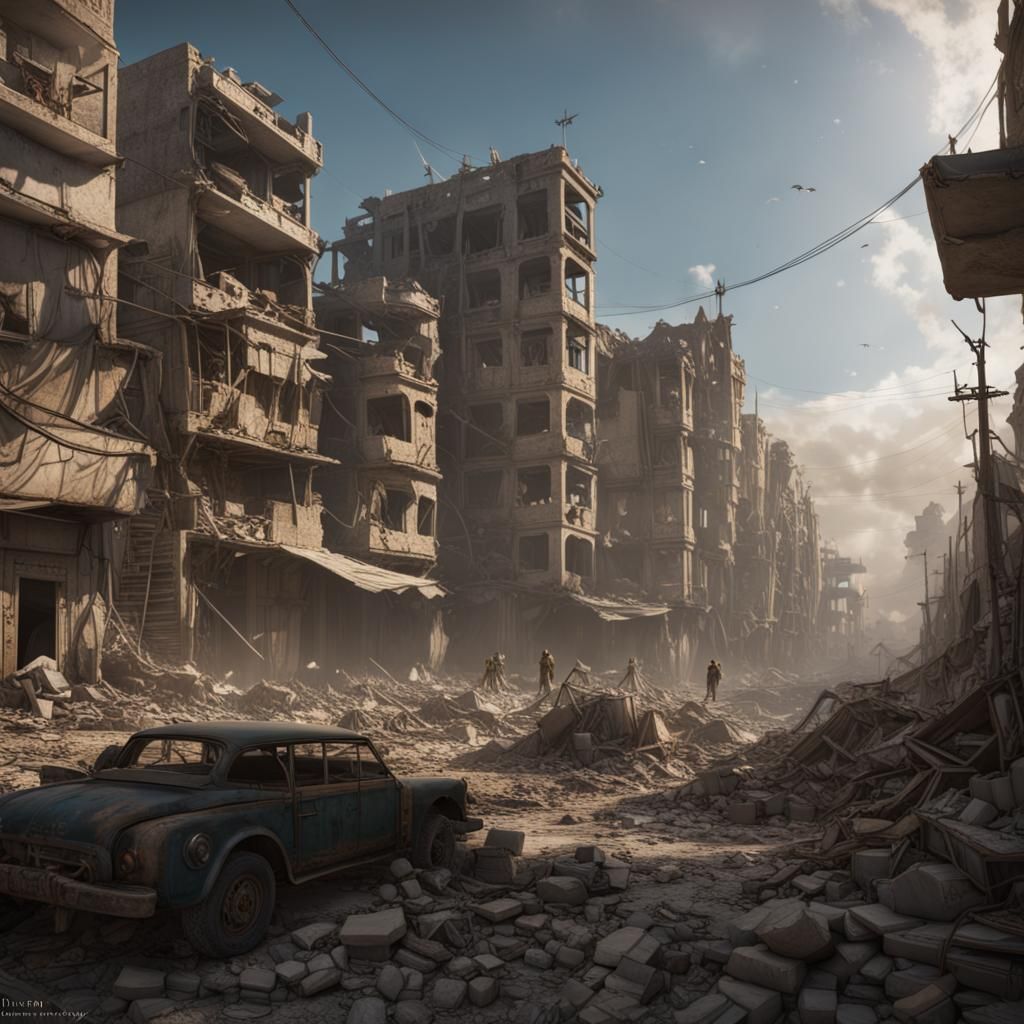 Gaza Aftermath: A 2031 Fantasy Concept Art