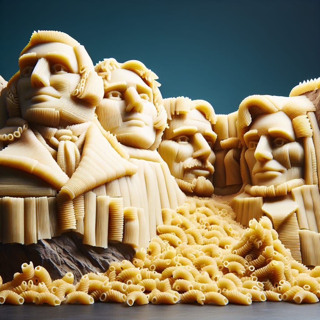 Macaroni Rushmore