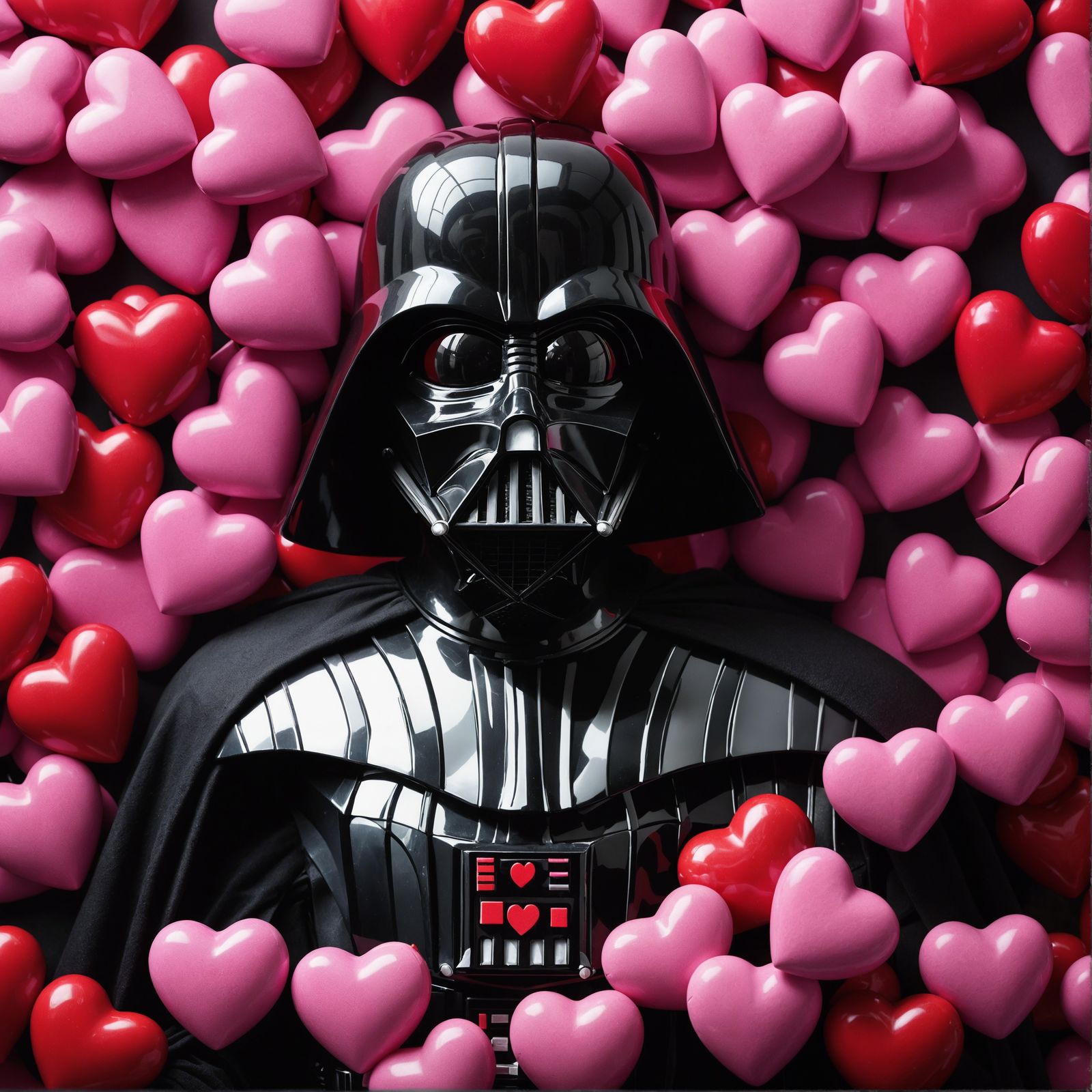 Darth Vader's Evil Valentine's Day Close-up