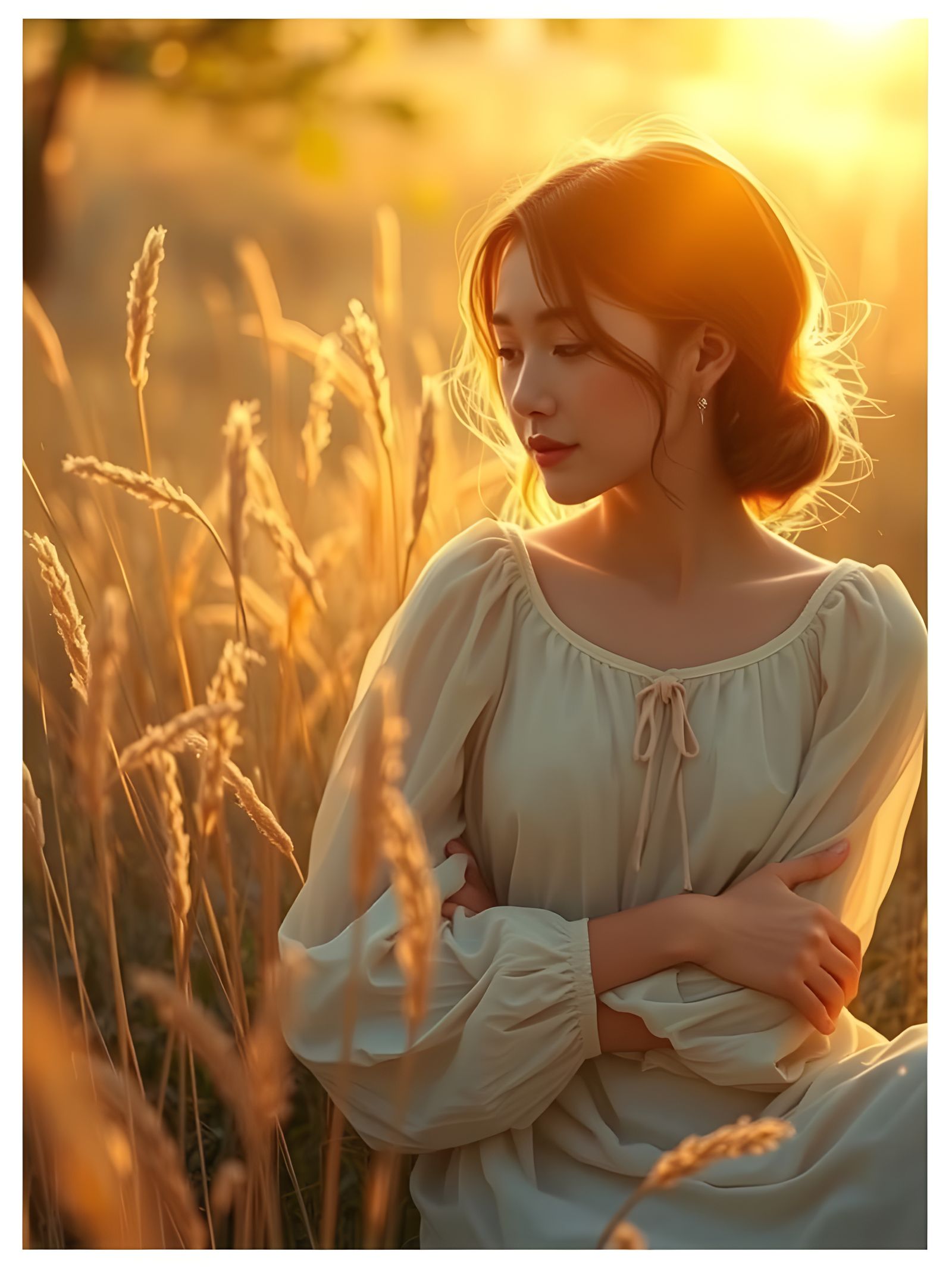 Surreal Portrayal of Tender Moments