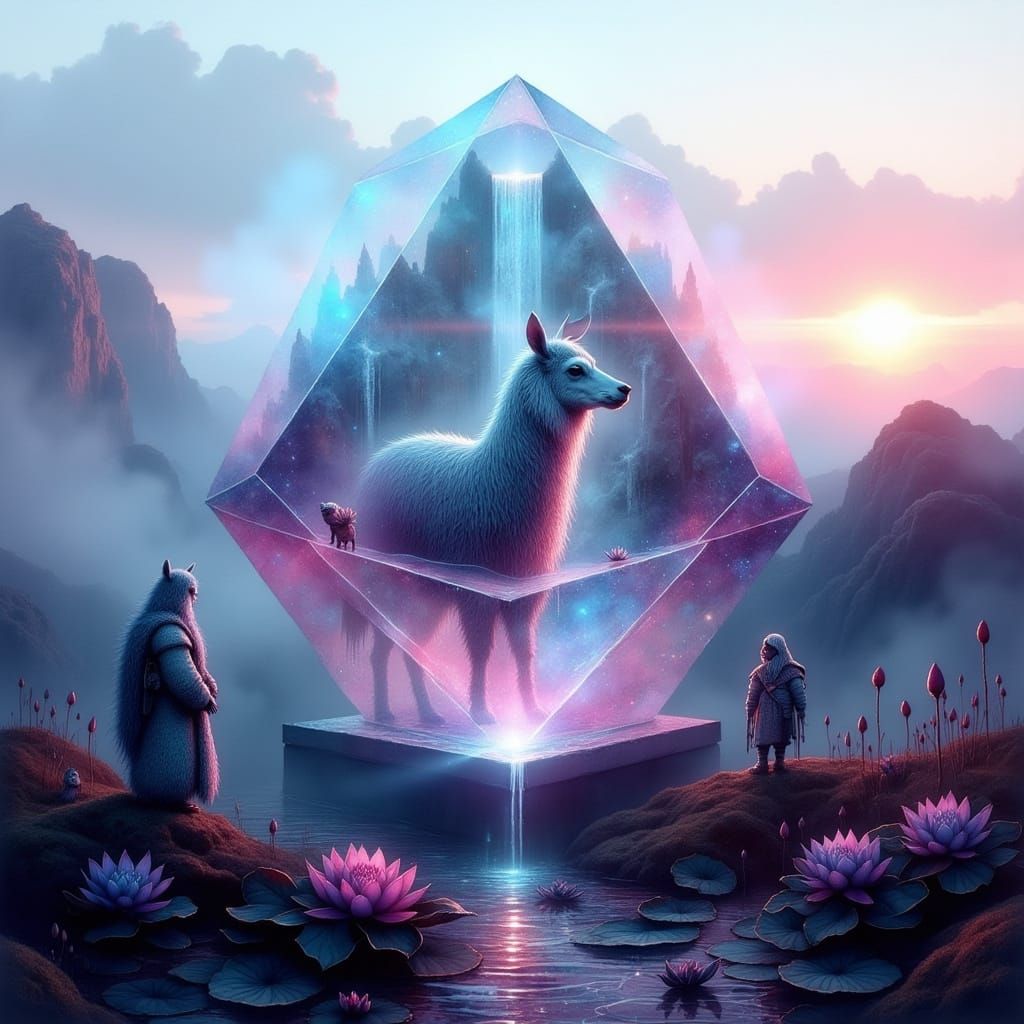 Multidimensional llama spirit