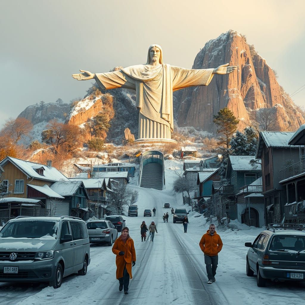 Winter Wonderland Post-Apocalypse in Rio de Janeiro