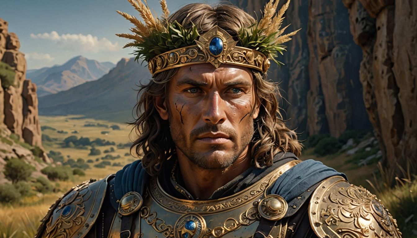 Gaius Marius Adorned with the Grass Crown