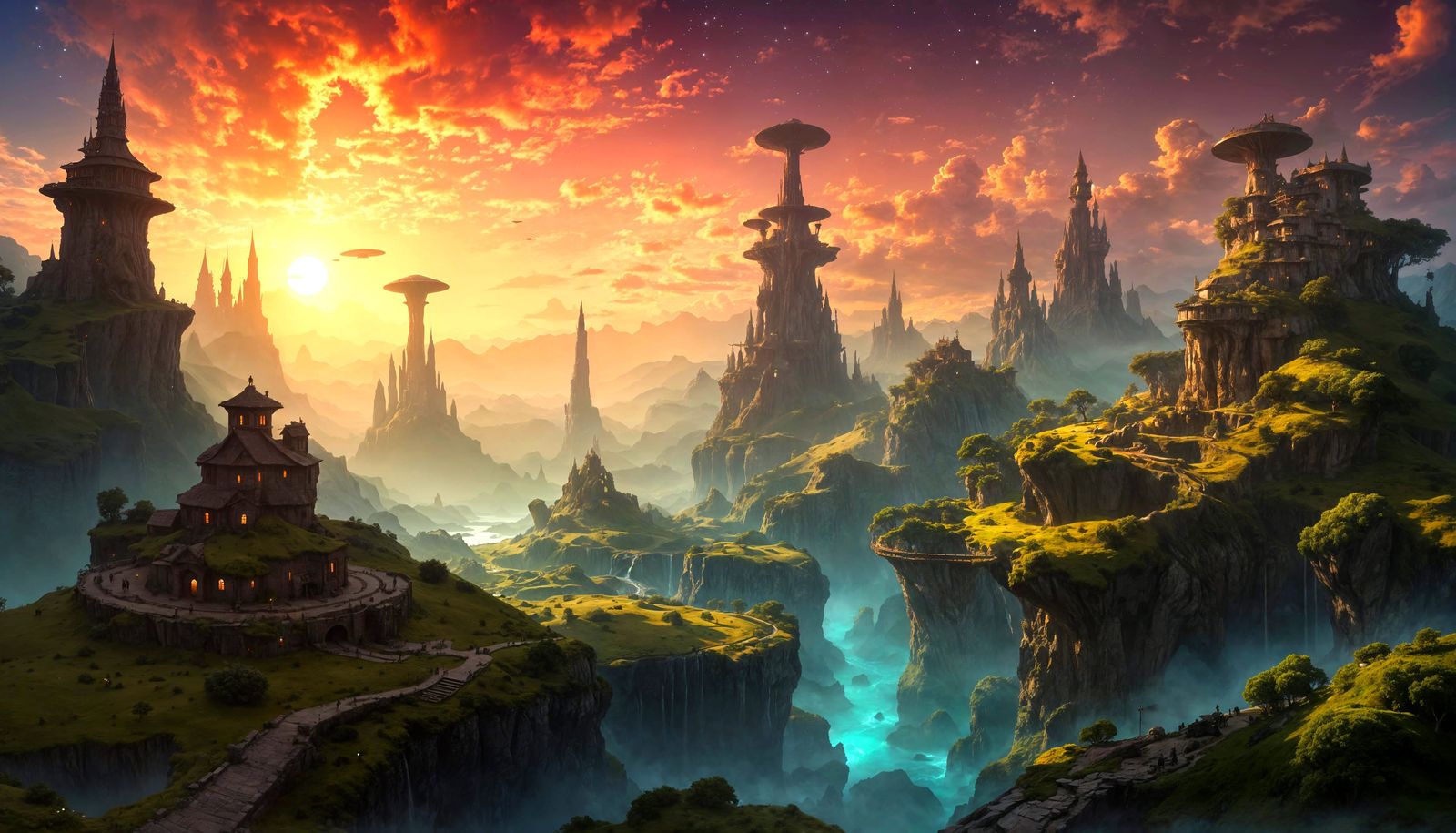 Epic Stargate to Fantastical Realms and Hidden Worlds in Mag...