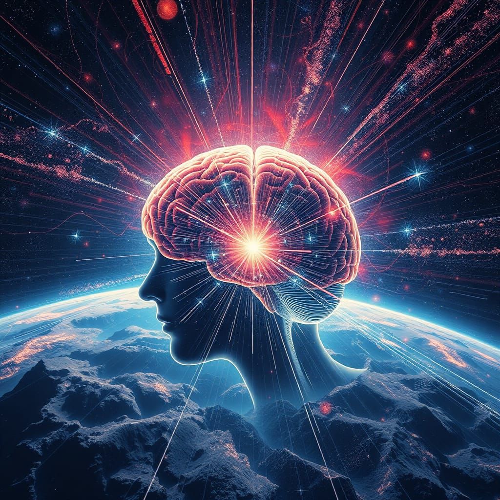 Magnetic Vision: Brain Power in Dystopian Space