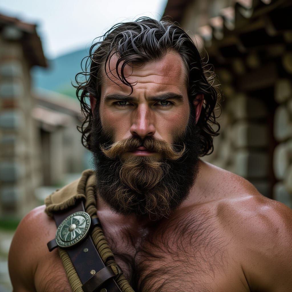 Basque Mythology Figure: Hirsute Hero