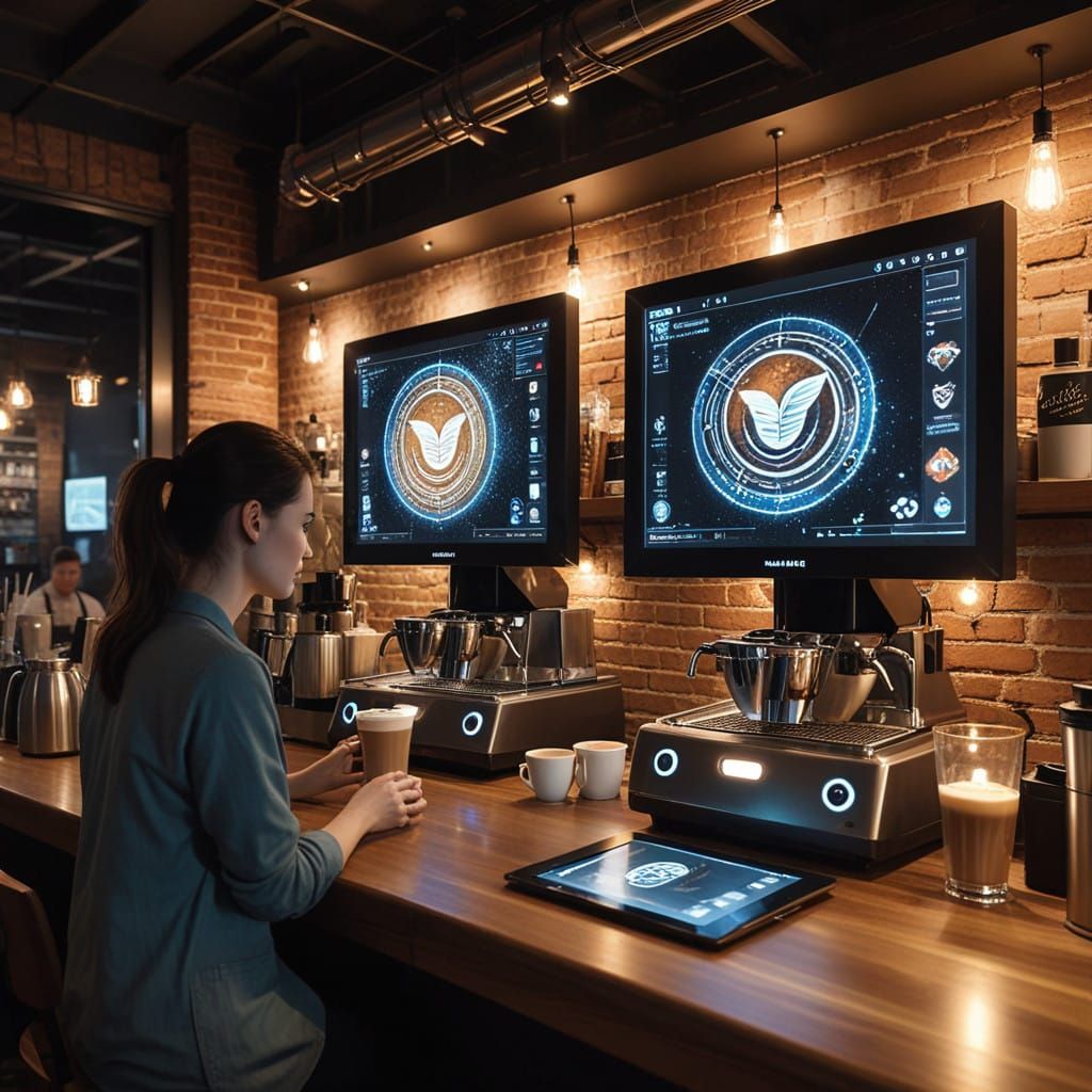 Make your own coffee with our AI coffee makers!