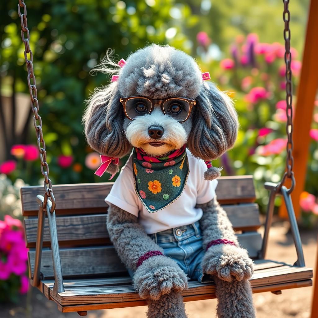 Sophie enjoys being outdoors