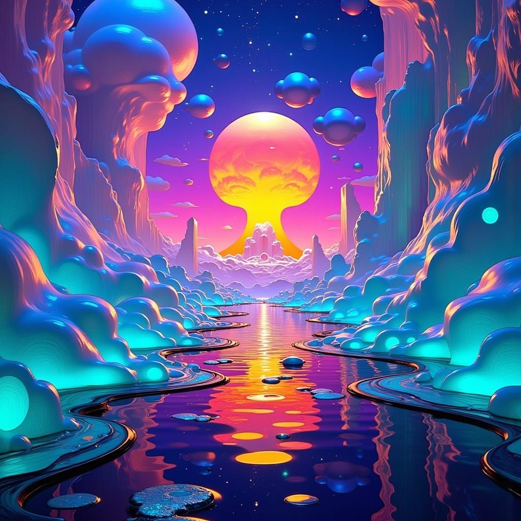 Stunning 3D Illusion of Global Destruction