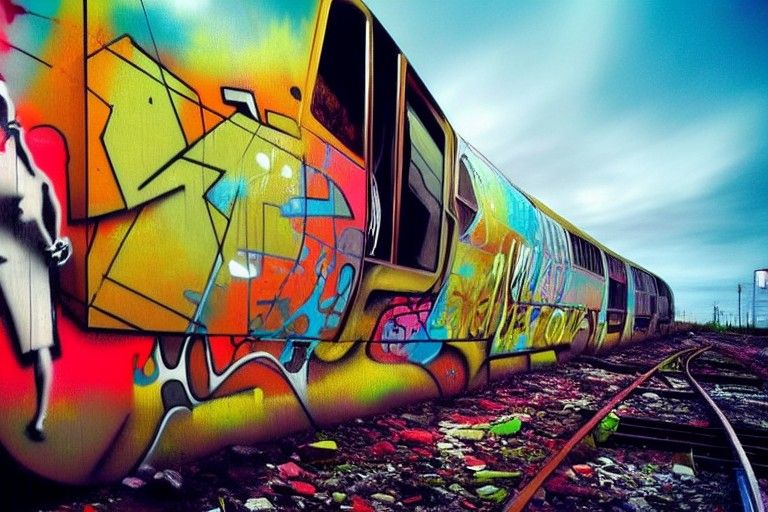 Graffiti train