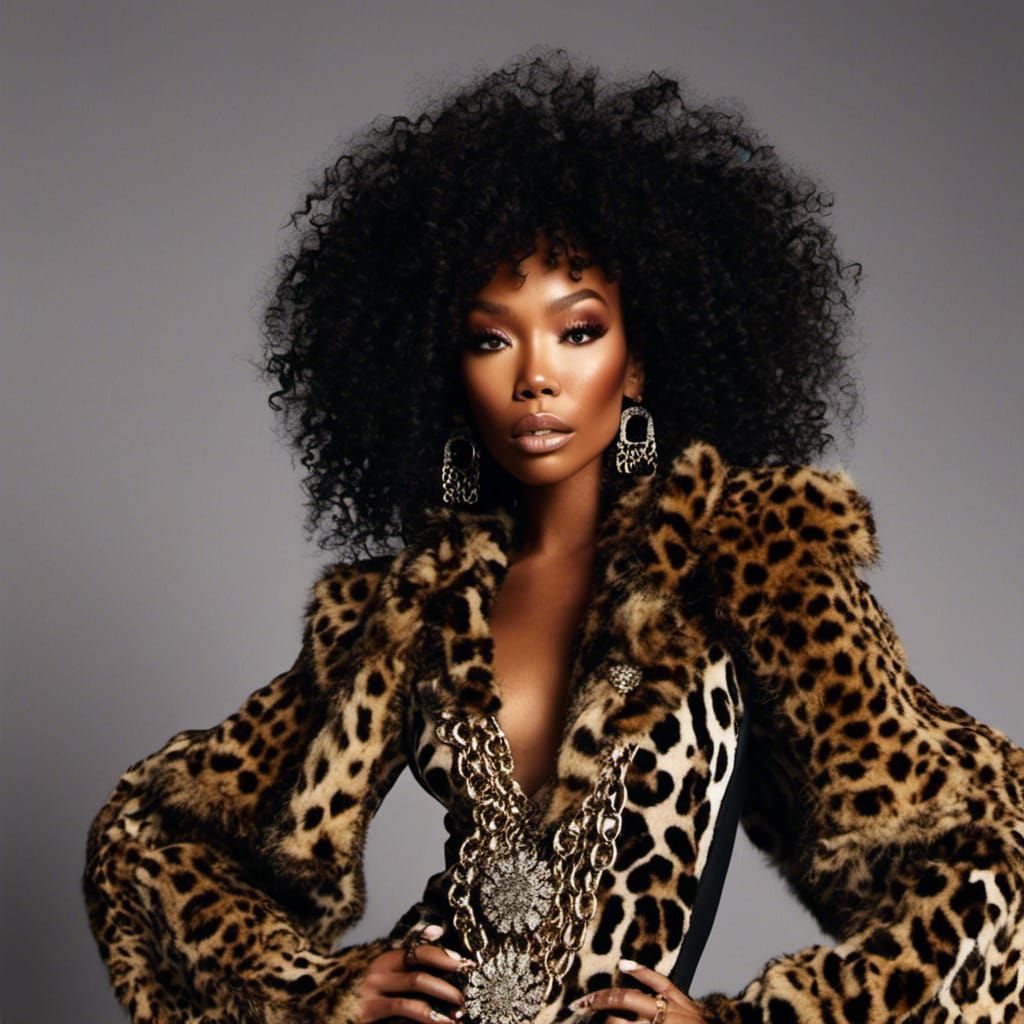 Extravagant High-Fashion Portrait in Lavish Penthouse